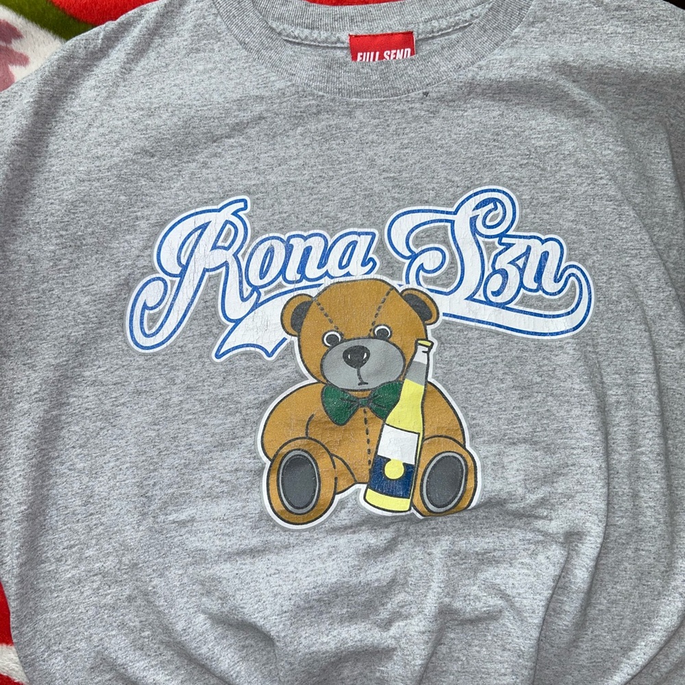 Fullsend Limited Time Edition Grey “Rona Szn” T-Shirt